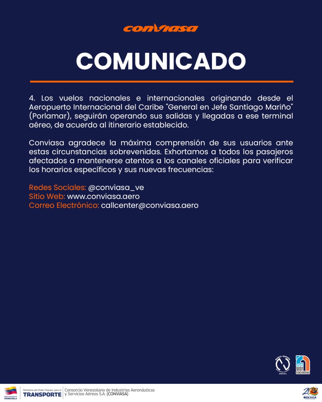 Comunicado